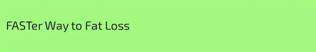 FASTer Way to Fat Loss